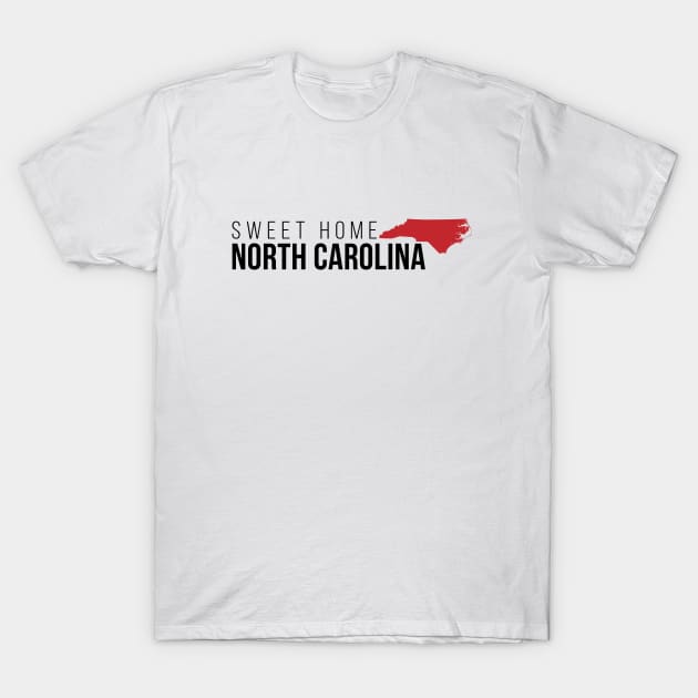 Sweet Home North Carolina T-Shirt by Novel_Designs